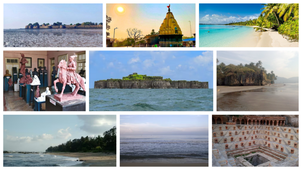 Top 10 major attractions near your villa in Alibaug